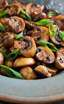 Coorg-Style Bamboo Shoot or Mushroom Curry